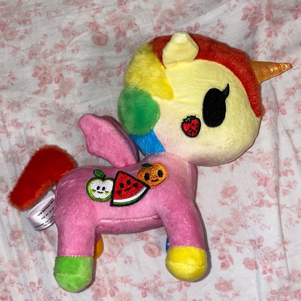 Tokidoki Fruit Unicorno stuffed animal